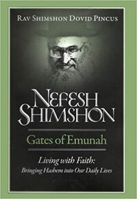 Nefesh Shimshon: Gates of Emunah - Living with Faith by Rav Shimshon Dovid Pincus