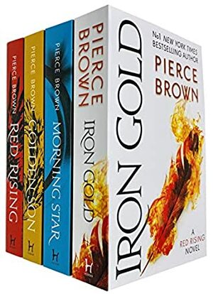 The Red Rising 4 Books Collection Set by Pierce Brown