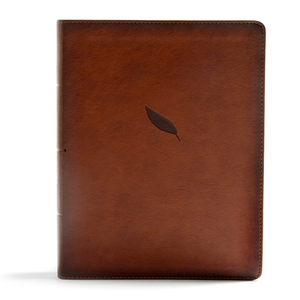 CSB Legacy Notetaking Bible, Tan Leathertouch by Csb Bibles by Holman