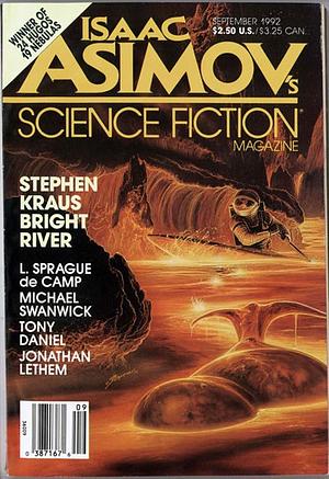 Isaac Asimov's Science Fiction Magazine, September 1992 by Gardner Dozois