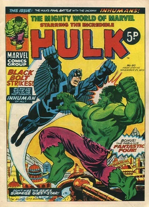 The Mighty World of Marvel Starring The Incredible Hulk by Gary Friedrich