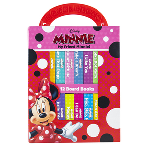 Disney Minnie: My Friend Minnie!: 12 Board Books by Emily Skwish