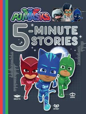 PJ Masks 5-Minute Stories by A.E. Dingee, Maggie Testa, R.J. Cregg, Natalie Shaw, Cala Spinner