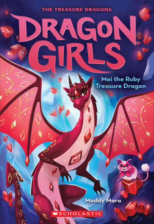 Mei the Ruby Treasure Dragon by Maddy Mara