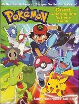 PokÃ‰mon Giant Coloring & Activity Books Super Energizer Action by Modern Publishing