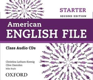 American English File 2e Starter Class Audio CDs: American English File 2e Starter Class Audio CDs by Clive Oxenden, Christina Latham-Koenig
