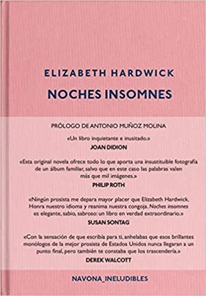Noches insomnes by Elizabeth Hardwick