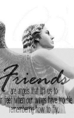 angel Writing Friendship Drawing journal by Michael Huhn, Michael Huhn