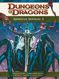 Monster manual 3 by Wizards of the Coast