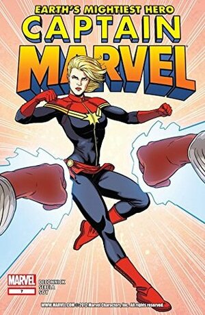 Captain Marvel (2012-2013) #7 by Dexter Soy, Kelly Sue DeConnick, Jamie McKelvie, Christopher Sebela, Axel Alonso