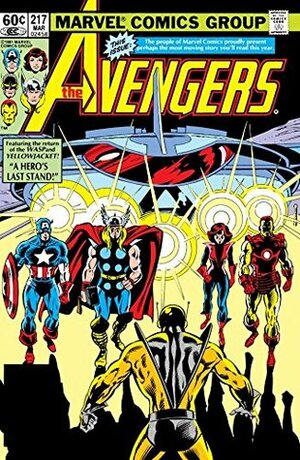 Avengers (1963) #217 by Jim Shooter, Bob Hall