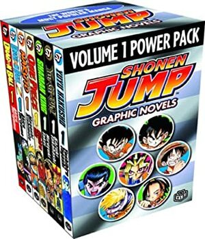 Shonen Jump Graphic Novels Vol. 1 Power Pack by Eiichiro Oda, Kazuki Takahashi, Akira Toriyama, Hiroyuki Takei, Masashi Kishimoto, Yoshihiro Togashi