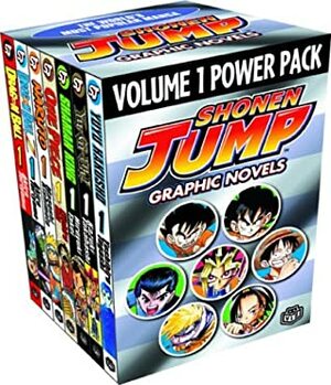 Shonen Jump Graphic Novels Vol. 1 Power Pack by Eiichiro Oda, Masashi Kishimoto, Kazuki Takahashi, Hiroyuki Takei, Akira Toriyama, Yoshihiro Togashi