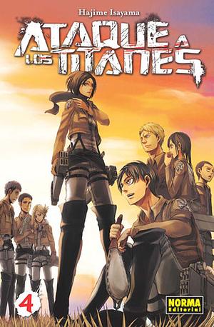 Ataque a los Titanes, Vol. 04 by Hajime Isayama