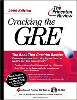 Cracking the GRE with Sample Tests on CD-ROM, 2004 Edition by The Princeton Review