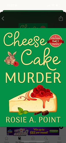 Cheesecake Murder by Rosie A. Point, Rosie A. Point