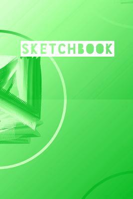 Sketchbook: Abstract Circle Rings Green Design by Frasier Cheng-Binns
