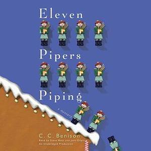 Eleven Pipers Piping: A Father Christmas Mystery by Steve West, C.C. Benison