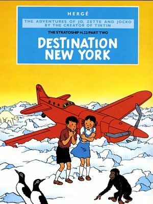 Destination New York by Hergé