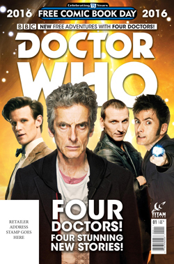 Doctor Who: Four Doctors! Special FCBD 2016 Edition by Nick Abadzis