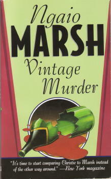 Vintage Murder by Ngaio Marsh