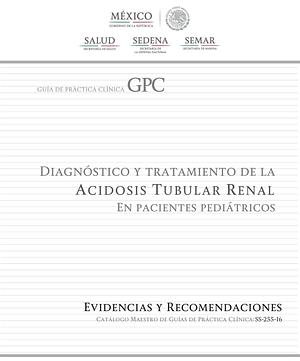 255 2016 Diagnóstico y tratamiento de la acidosis tubular renal en pacientes pediátricos by 