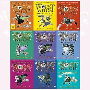 Jill Murphy Worst Witch Series Collection 9 Books Bundles by Jill Murphy