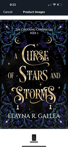 A Curse of Stars and Storms by Elayna R. Gallea