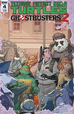 Teenage Mutant Ninja Turtles/Ghostbusters II #4 by Erik Burnham, Tom Waltz