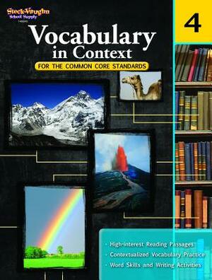 Vocabulary in Context for the Common Core Standards: Reproducible Grade 4 by 