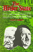 The Hitler State: the foundation and development of the internal structure of the Third Reich by Martin Broszat, John W. Hiden