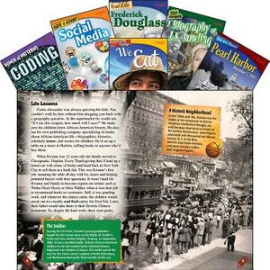 Time Informational Text Grade 8 Set 2, 6-Book Set by Teacher Created Materials