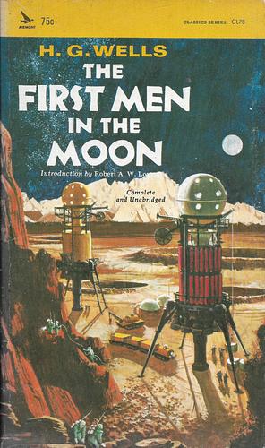 The First Men in the Moon by Robert A.W. Lowndes, H.G. Wells