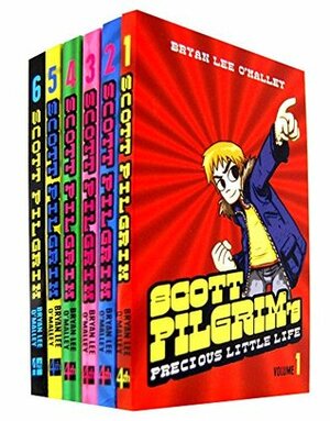 Scott Pilgrim 6 Books Collection Set by Bryan Lee O'Malley