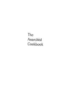 The Anarchist Cookbook by William Powell