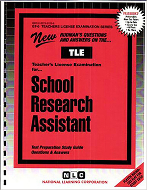 School Research Assistant: Passbooks Study Guide by National Learning Corporation