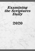 Examining The Scriptures Daily- 2020 by Watch Tower Bible and Tract Society of Pennsylvania 