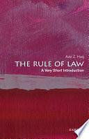 The Rule of Law: A Very Short Introduction by Aziz Z. Huq