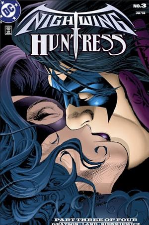 Nightwing & Huntress #3 by Greg Land, Devin Grayson, Bill Sienkewicz