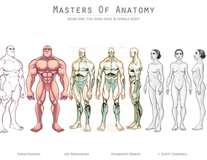 Masters of Anatomy (Masters of Anatomy #1) by Adam Hughes, Joe Madureira, J. Scott Campbell, Humberto Ramos
