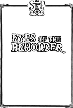 Eyes of the beholder by Derek Landy