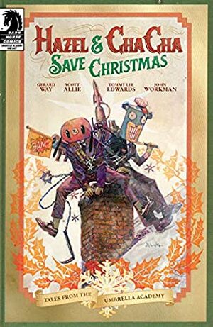 Hazel and Cha Cha Save Christmas: Tales from the Umbrella Academy (Umbrella Academy: Hotel Oblivion) by Scott Allie, Gerard Way, Tommy Lee Edwards
