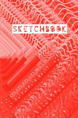 Sketchbook: Abstract Circle Rings Red Design by Frasier Cheng-Binns