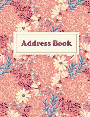 Address Book: Mandala Large Print, 8.5" x 11", Contacts, Addresses, Phone Numbers, Emails & Notes by Emma Johnson