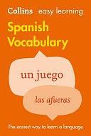 Collins Easy Learning Spanish Vocabulary by Collins Dictionaries