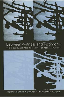 Between Witness and Testimony: The Holocaust and the Limits of Representation by Richard Glejzer, Michael Bernard-Donals