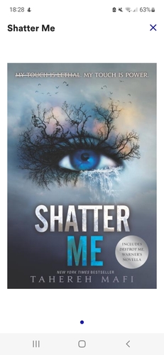 Shatter Me by Tahereh Mafi