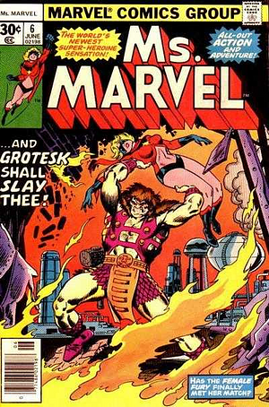Ms. Marvel (1977-1979) #6 by Chris Claremont