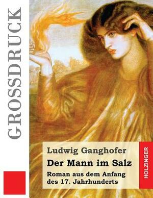 Der Mann im Salz (Großdruck): Roman aus dem Anfang des 17. Jahrhunderts by Ludwig Ganghofer