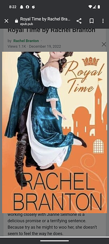 Royal Time by Rachel Branton